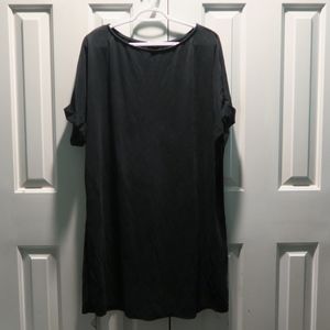 Urban Outfitters black t-shirt dress